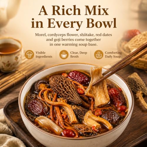 Mélange de soupe aux champignons : la solution repas facile contre le manque de temps