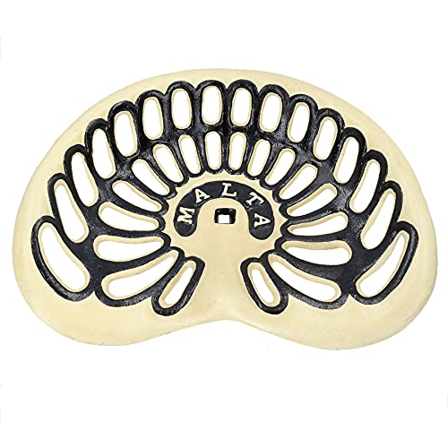 AB Tools Malta weißer Traktorsitz Stuhl Hocker Bauernhof Gusseisen Bauernhof Bauernhofpflug