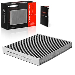 A-Premium Cabin Air Filter with Activated Carbon Compatible with Ford Mustang 2005-2014, Replace# 4R3Z19N619AA