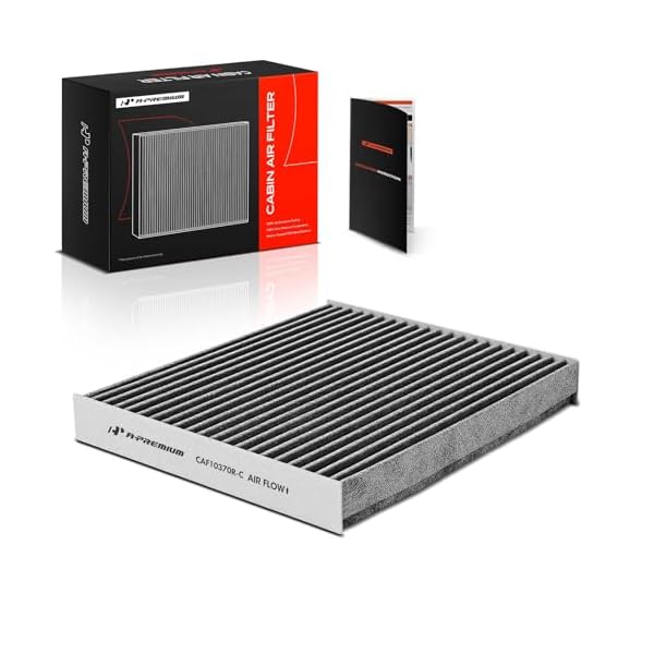 A-Premium Cabin Air Filter with Activated Carbon Compatible with Ford Mustang 2005-2014, Replace# 4R3Z19N619AA