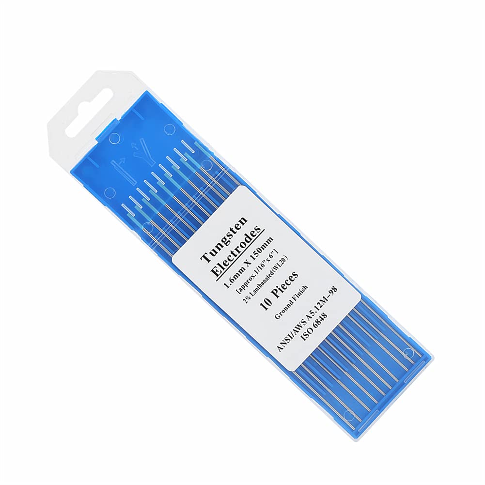 DOUKIKI Pure Tungsten, Eco-Friendly Tig Welding Rod, Replacement Multiple Sizes for Welding Machine Professionals (Color : 1.6mm*150mm)