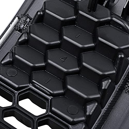 Image of AMOPA Set 7pcs Front Grille Grill Inserts Honeycomb Mesh for 2014 2015 2016 2017 2018 Jeep Cherokee