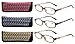 Produktbild Eyekepper 3er Pack Damen-Lesebrille mit schönem Muster und Softtasche für Damen +0.50