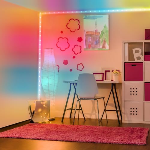 TIRA DE LED RGB+IC DE 50 PIES CON CONTROL BLUETOOTH miniatura 6