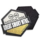 Tred Cred Great Smoky Mountains National Park Patch Rubber PVC with Hook & Loop Backing