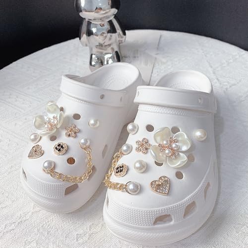 Viojrlly Lot de 16 Épingles à Chaussures, Décorations pour Chaussures pour Filles, Femmes et Enfants – vue 2