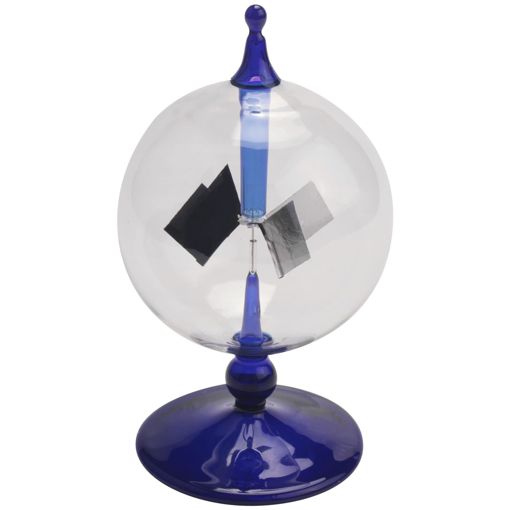 ziaoou Blue Solar Power Radiometer Sunlight Energy Crookes Vanes Windmill Home Desk Decoration