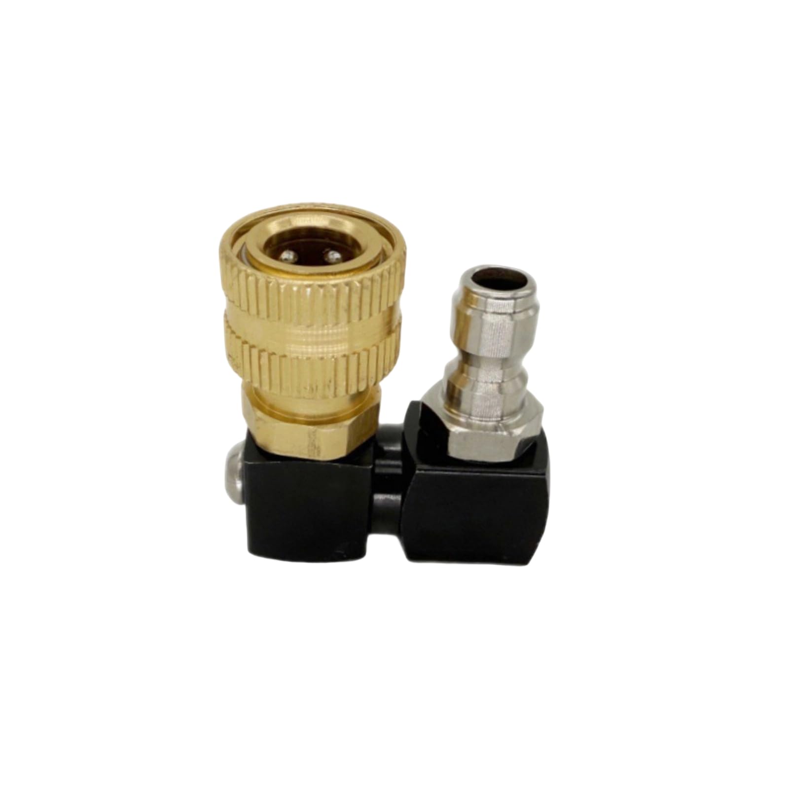 QIAOLIDA 360 Degree Rotating High Pressure Quick Connection Nozzle For Water Hose With 1/4 Inch Fast Release Fitting Metal Constr