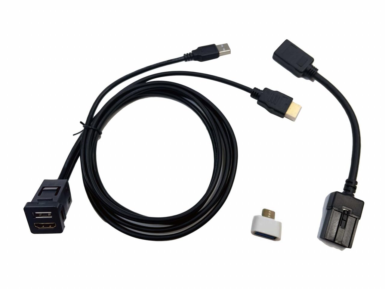 ① まどはる様　フナイ　専用出品　大型ディスプレイ HDMI接続 Amazon.co.jp: 新型プリウス 60系専用 USB/HDMIソケット &ケーブル