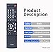 Replacement Remote Control for Marantz RC020SR AV Receiver NR-1403 NR1403 NR1502 NR-1504 NR1504 NR1505