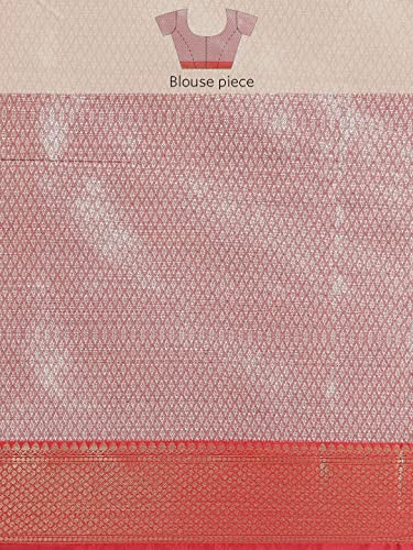 PTIEPL BANARASI SILK WORKS maroon banarasi silk saree in art silk – image 7