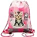 Produktbild alles-meine.de GmbH Sportbeutel - Turnbeutel - Schuhbeutel _  süßes Kätzchen / Katze  - abwischbar & wasserabweisend - für Kinder - Schulbeutel Kindergarten - Mädchen / Sportta..