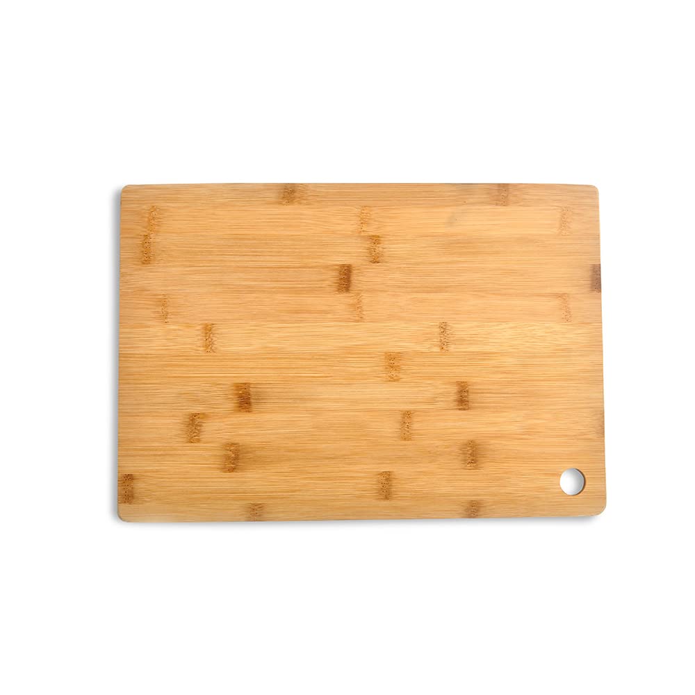 The Indus Valley Bamboo Wood Chopping/Cutting Board for Chopping Vegetables/Fruits/Meat/Serving Platter, Small 28 cms, 0.35 kg (Bamboo Wood Rectangle Chopping Board) (B08L5DYXBM) Amazon Price History, Amazon Price Tracker