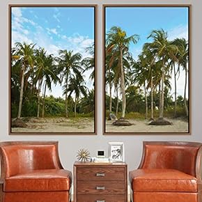 signwin 2 Piece Framed Canvas Wall Art Greenlands...