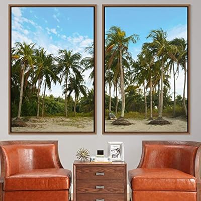 signwin 2 Piece Framed Canvas Wall Art Greenlands...