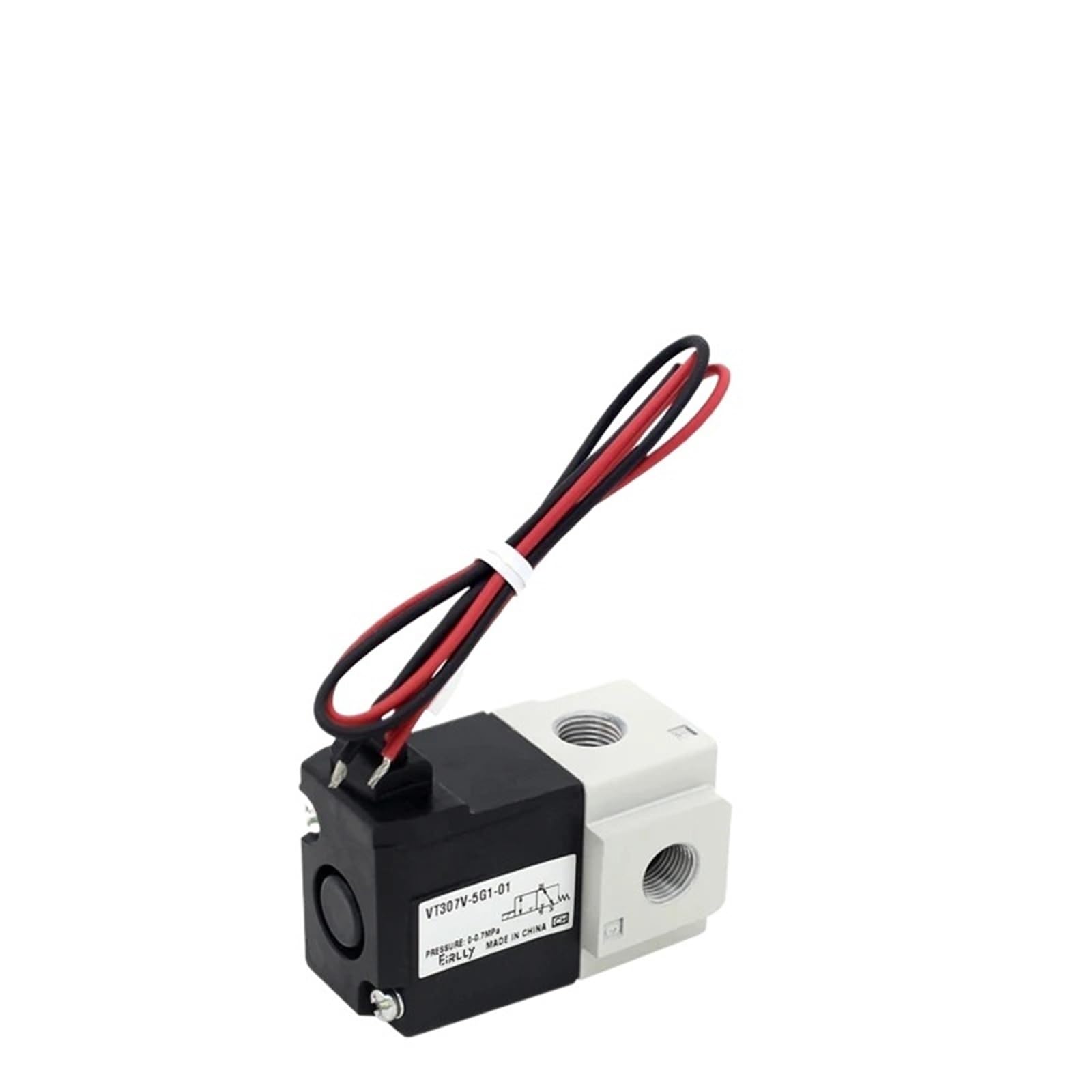 Électrovanne 3 ports VT307-5G1-01 à commande directe type à clapet pour système de vide
