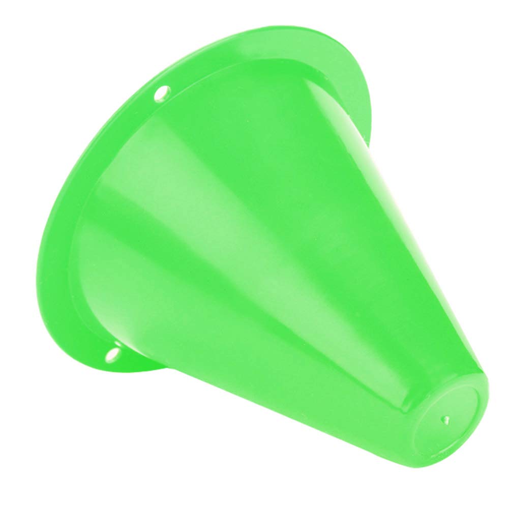 Sport Kegel Kegel Space Marker Verkehr Kegel Set 10 Pack für Kinder Home GYM Fußballtraining Soccor für Kinder Erwachsene Sport Geschwindigkeit Beweglichkeit Trainingspraxis(Rot