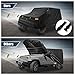 X AUTOHAUX SUV Car Cover Fit for Jeep Wrangler JK JL 2 Door 2007-2021 Outdoor Waterproof Sun Rain Dust Wind Snow Protection 210D Oxford Black