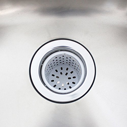 Colador de plástico blanco para fregadero Talea miniatura 5