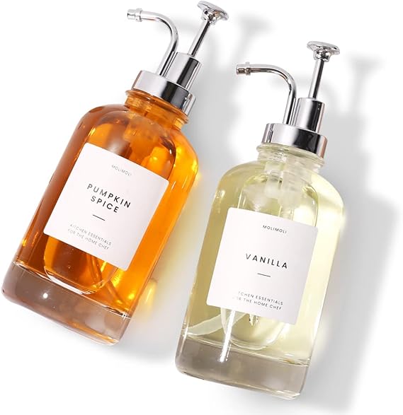 MoliMoli Coffee Syrup Dispenser for Coffee Bar, Coffee Pump Dispenser