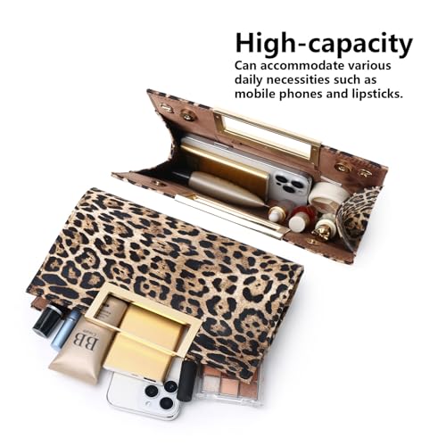 Image of Gurina Evening Clutch Purses for Women Formal Party Clutch Bags Cocktail Prom Fashion PU Leather Shoulder Handbags