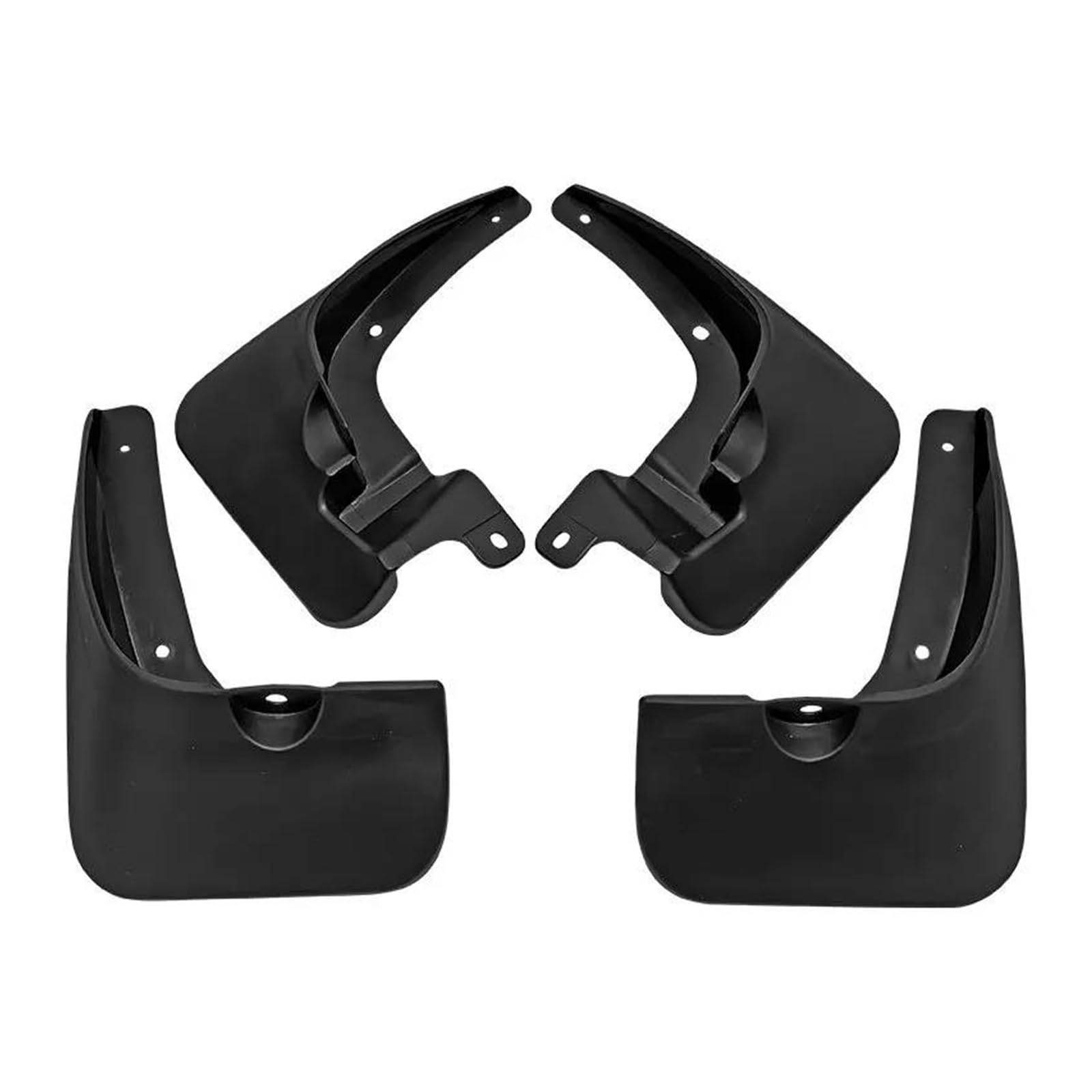 Salpicaderas contra impactos de gravilla para Kia Rio 2 JB Sedán 2006-2011, juego de 4 piezas