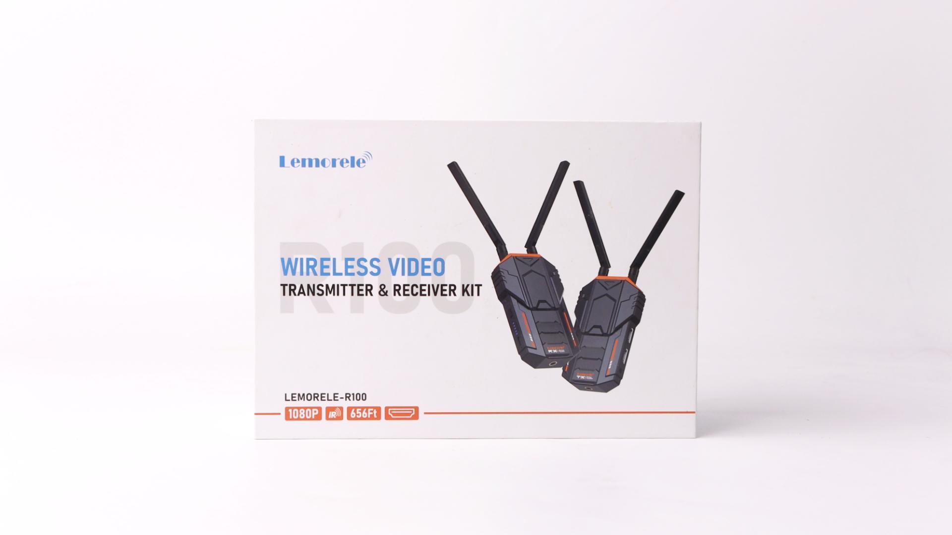 値下げしました！Lemorele WIRELESS VIDEO EXTENDER Lemorele Wireless HDMI Transmitter and Receiver Kit,Portable
