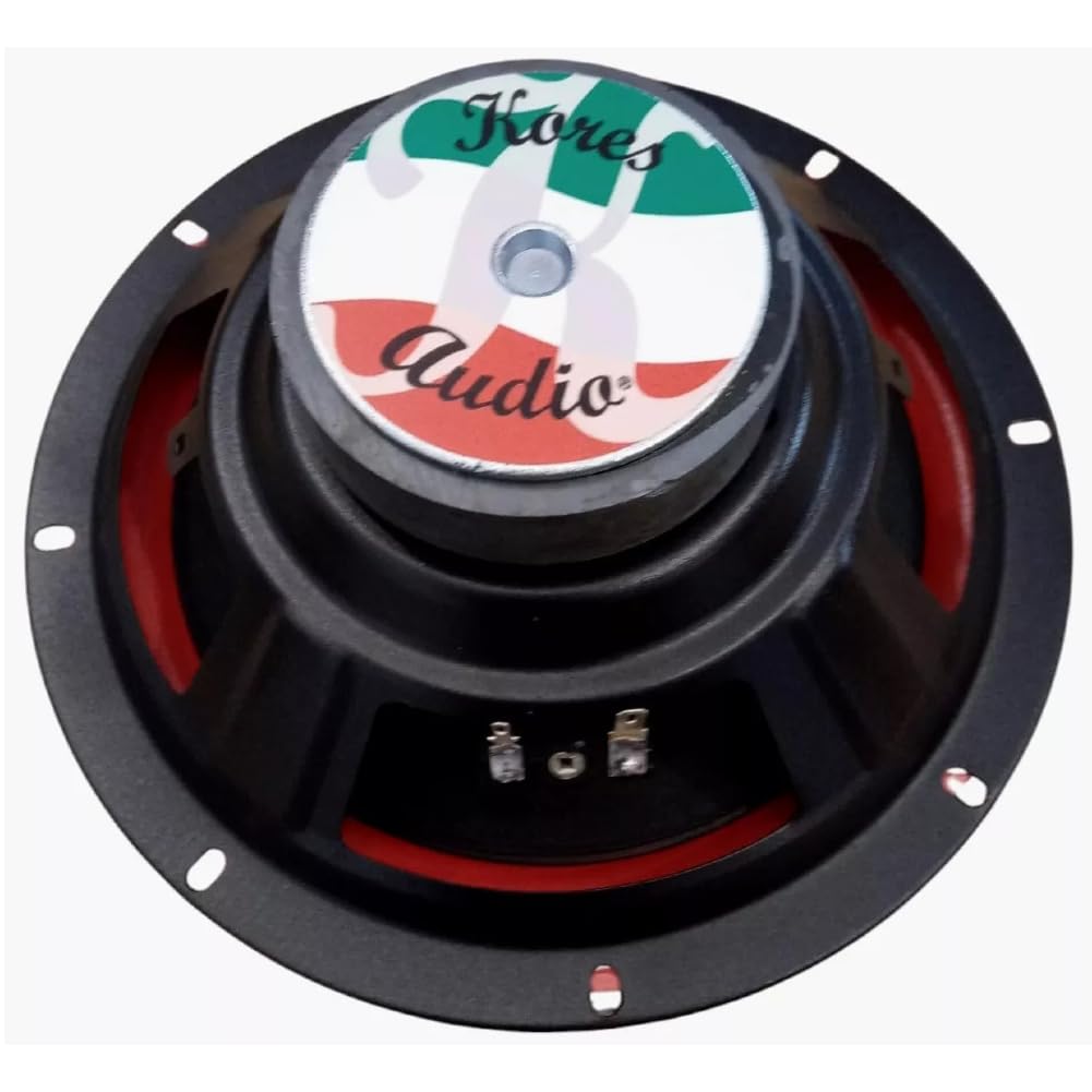KIT SET PER KORES AUDIO M-108 1 altoparlante diffusore woofer 25 cm 250 mm 10" diametro, 150 watt rms 300 watt max, impedenza 8 ohm, sensibilità 96 db, per casa, 1 pezzo