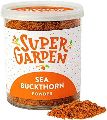Liofilizowana truskawka w proszku  aromatyczne, 100% naturalne liofilizowane truskawki  jagoda w proszku do smoothie, deserów i innych produktów  bez glutenu, konserwantów i dodatku cukru  od Super Garden (120g)
