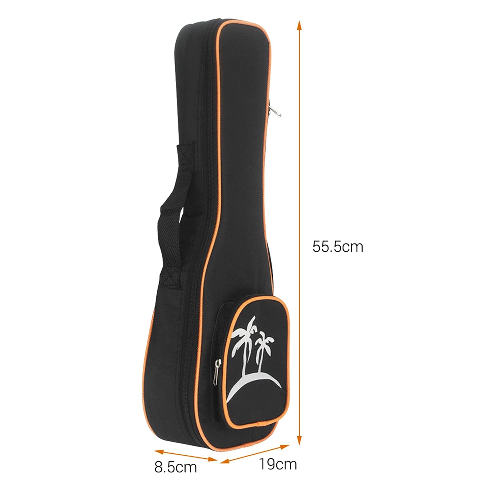 Ukulele Bausatz Konzert-Ukulele Fichte Ukelele 21" Ukulele Akustisch Mit Ukulele Bag 15 FRET 4 Saiten Musikinstrument Mit Eingebautem EQ.Abholen (Size : Combination A)
