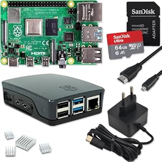 Raspberry Pi 4 8 GB Starter set | scheda micro SD Ultra 6…