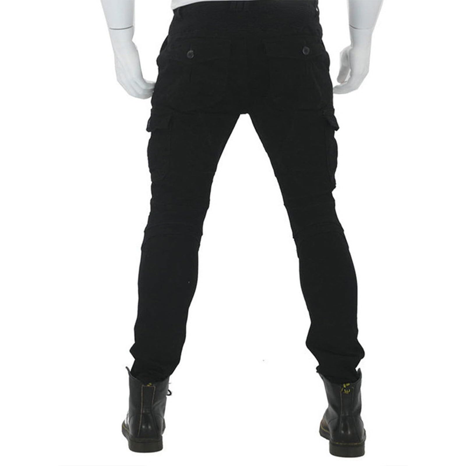 Jeans da motociclista da uomo, resistenti alle cadute, pantaloni da motociclista, sportivi, traspiranti, per ciclismo, equitazione