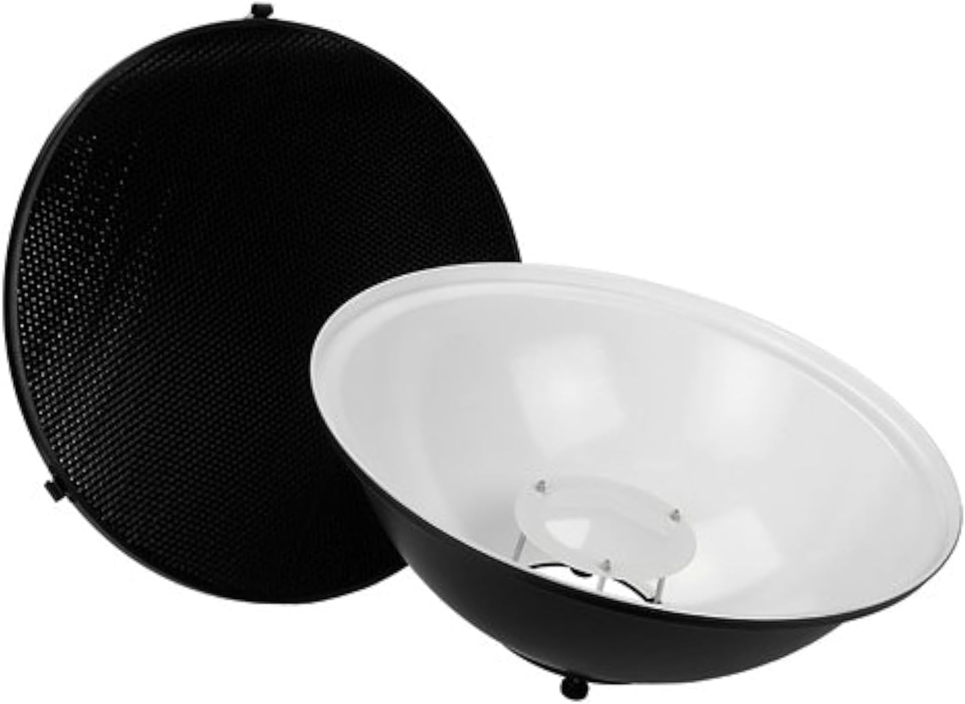 Fotodiox Pro Beauty Dish 28" with Honeycomb Grid and Speedring for Profoto Compact Lights Series Strobe