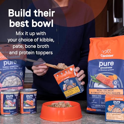 CANIDAE Grain Free Pure Adult Dog Wet Food Duck & Turkey Formula, 13 oz by CANIDAE