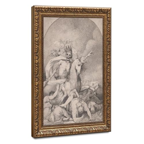 Impression toile John Hamilton Mortimer déco murale bureau vide