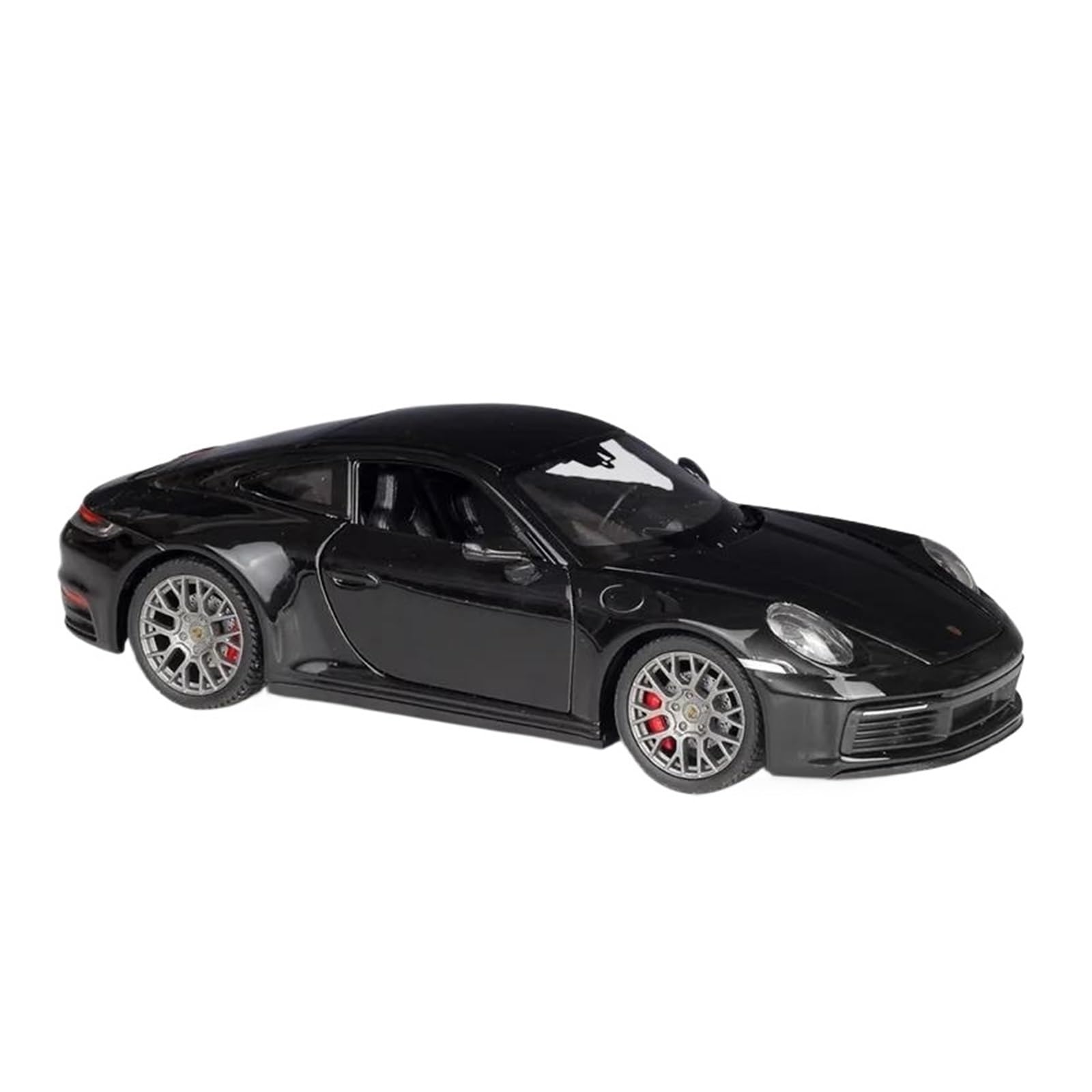 Auto In Miniatura 1 24 Per Porsche 911 Carrera 4S Simulazione Modello Di Auto In Lega Statico Decorazione Da Tavolo Collezione(Yellow)