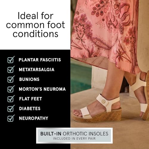 ABEO Riviera Strap Sandals For Women | Arch Support Sandals Women's | Arch Support | Built-In Orthotic Insole4