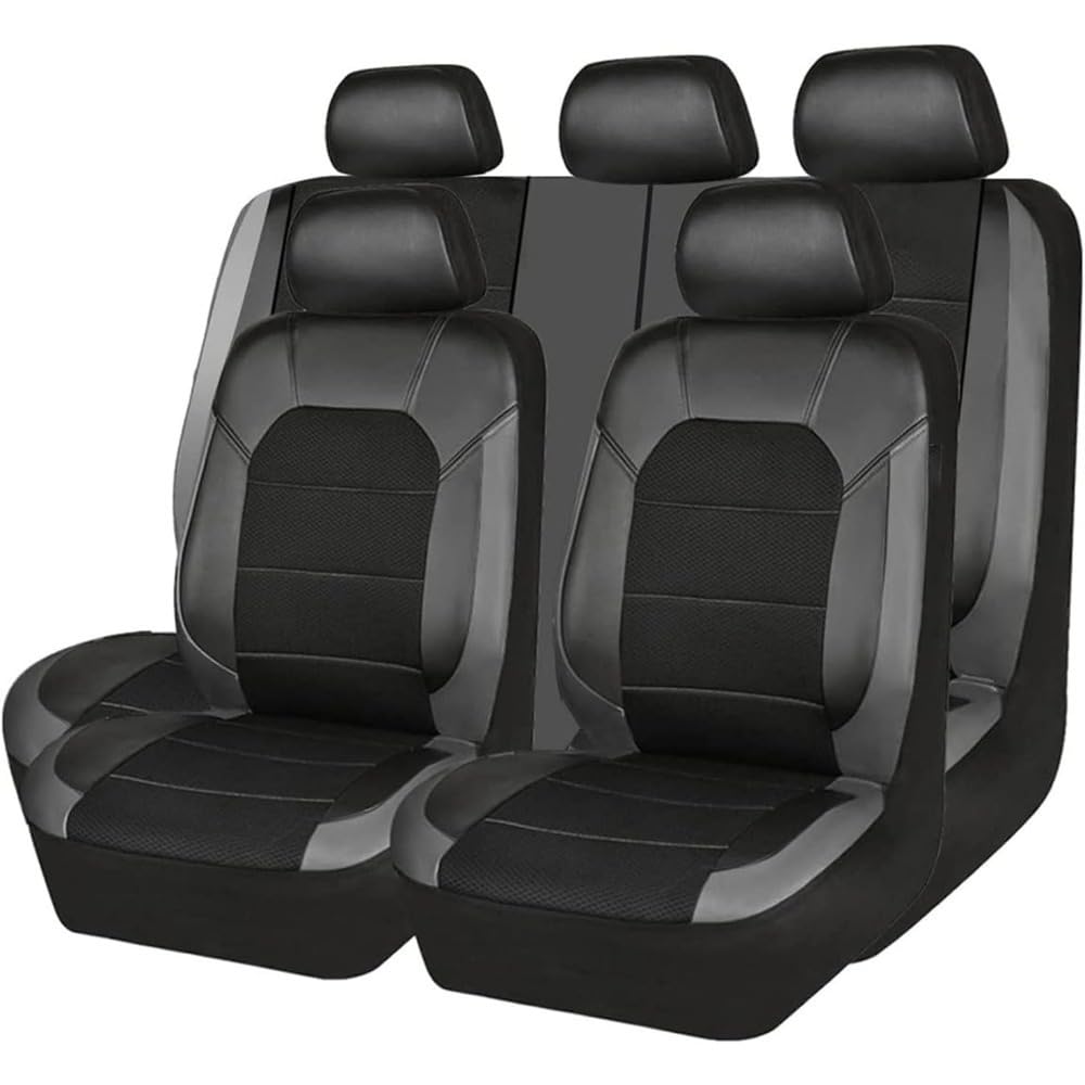 Giopsq A Car Seat Cover Suitable For Nissan Navar D22 D40 D40 S Np300 2000 To 2025 Leather Seat Covers Full Surround Waterproof Front Nd Rear Seat Protectors Interior Ccessories Thick Cushion/A