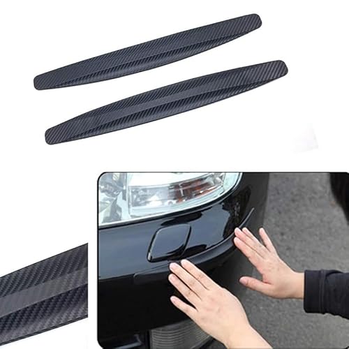 EHOTER - Pare-Chocs De Voiture 2 Bandes Universelles Anti-Collision en Caoutchouc Souple Universel De Bande De Protection Anti-frottement De Voiture pour Pare-Chocs en Caoutchouc pour Toutes Les Voitures
