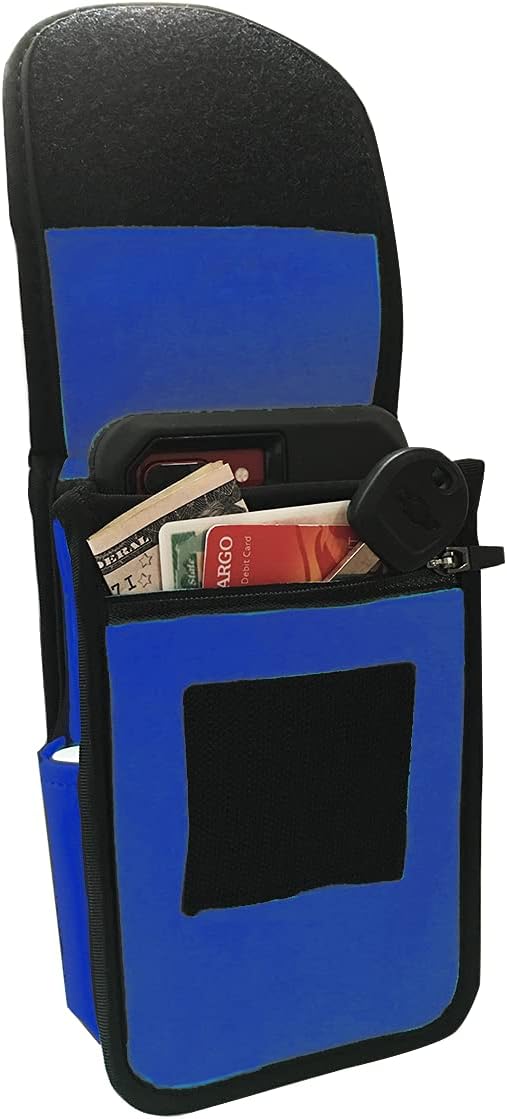 The Horse Holster - Best Cell Phone Holder for Riding - Fits Phones - Tactical Holster to Safely Secure Essentials During Activity, 4 Ways to Wears, Designed for Men and Women. Royal Blue, S/M