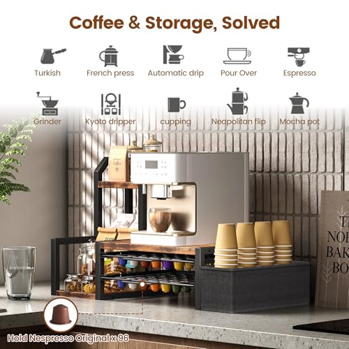 Image of Coffee Pods Drawers, Holds 96 OriginalLine Pods & 10 Syrup Bottles