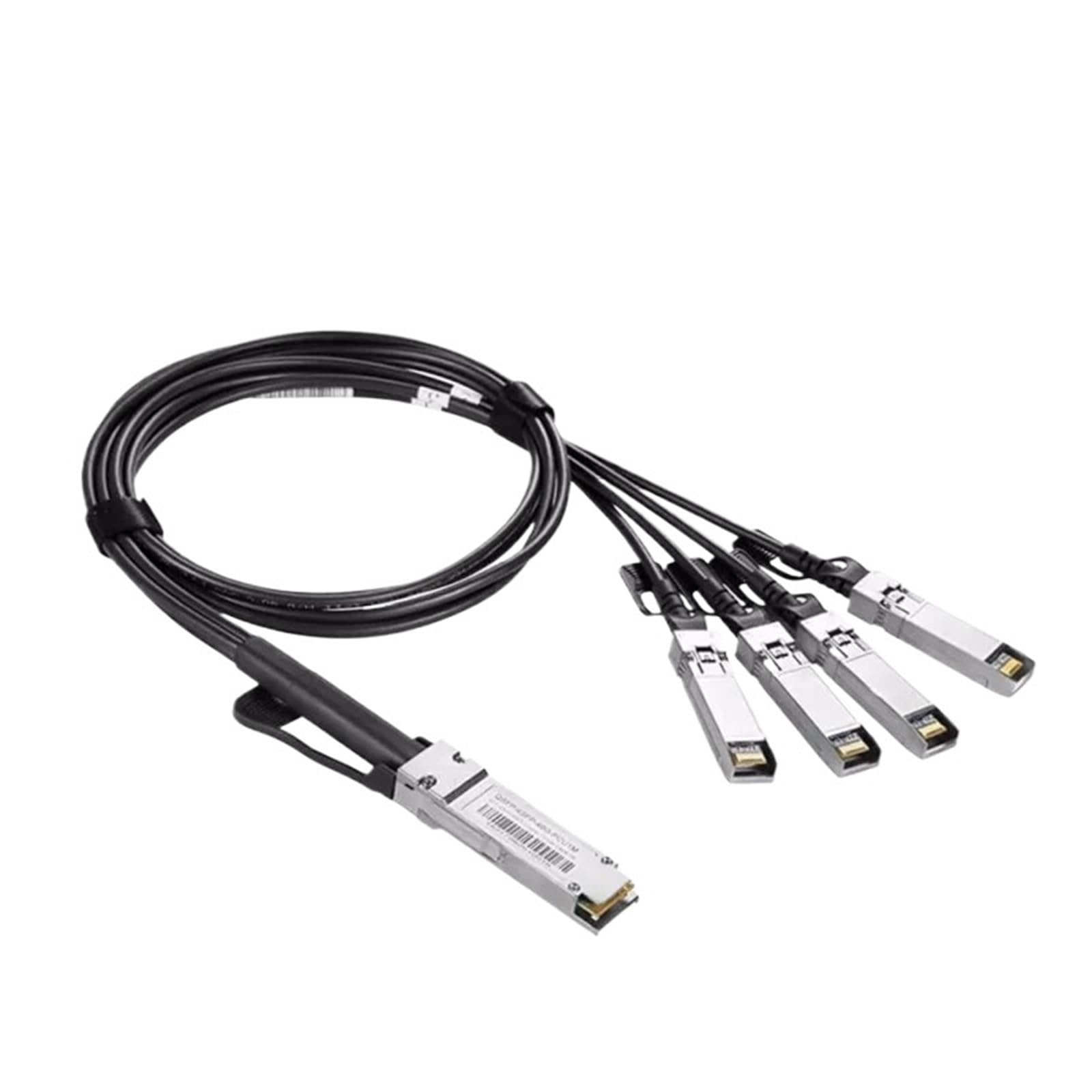 1pcs 40G QSFP to 4 * 10G SFP+ DAC Cable 1m/2m Direct Attach Copper Breakout Cable(2M)