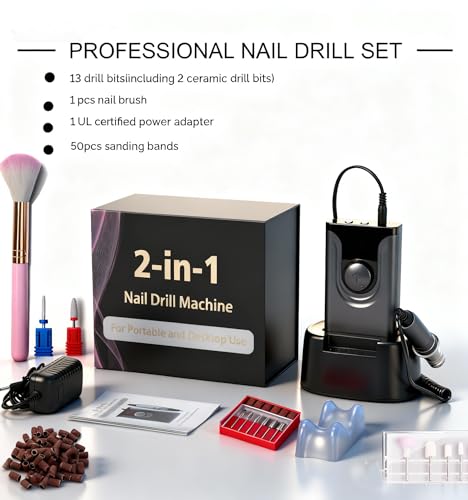 Taladro de uñas profesional con 35% de descuento, precio reducido a $32.49