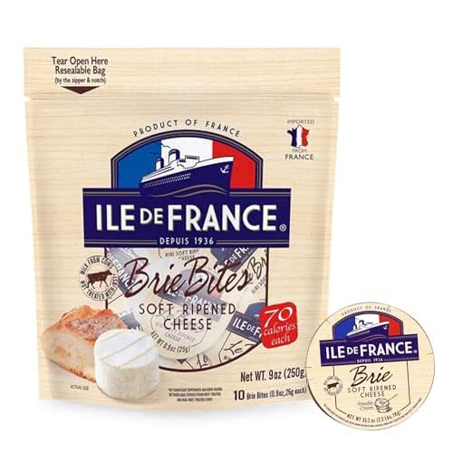 Ile de France Brie Cheese - 60 Soft Ripened French