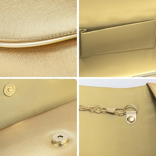 Image of Clutch Purses for Women Evening Bag Faux Suede Formal Party Wedding Cocktail Prom