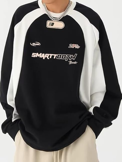 Sudadera Vintage Cuello Redondo