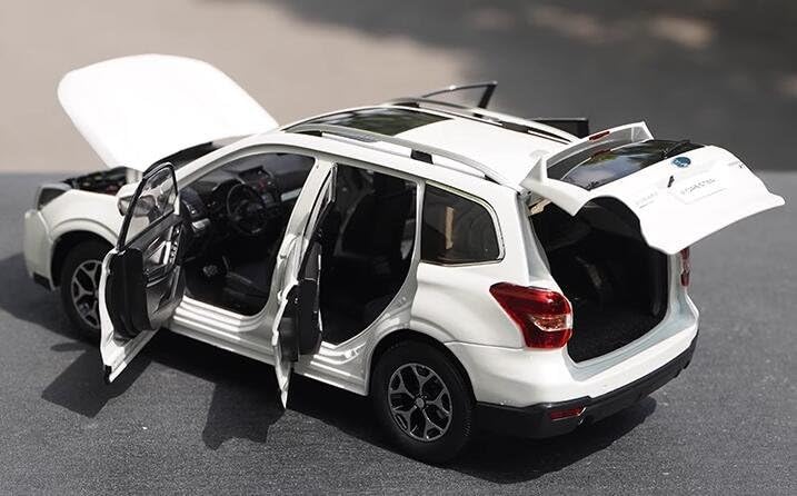 Amazon | 1/18 Subaru Forester スバル フォレスター ホワイト 