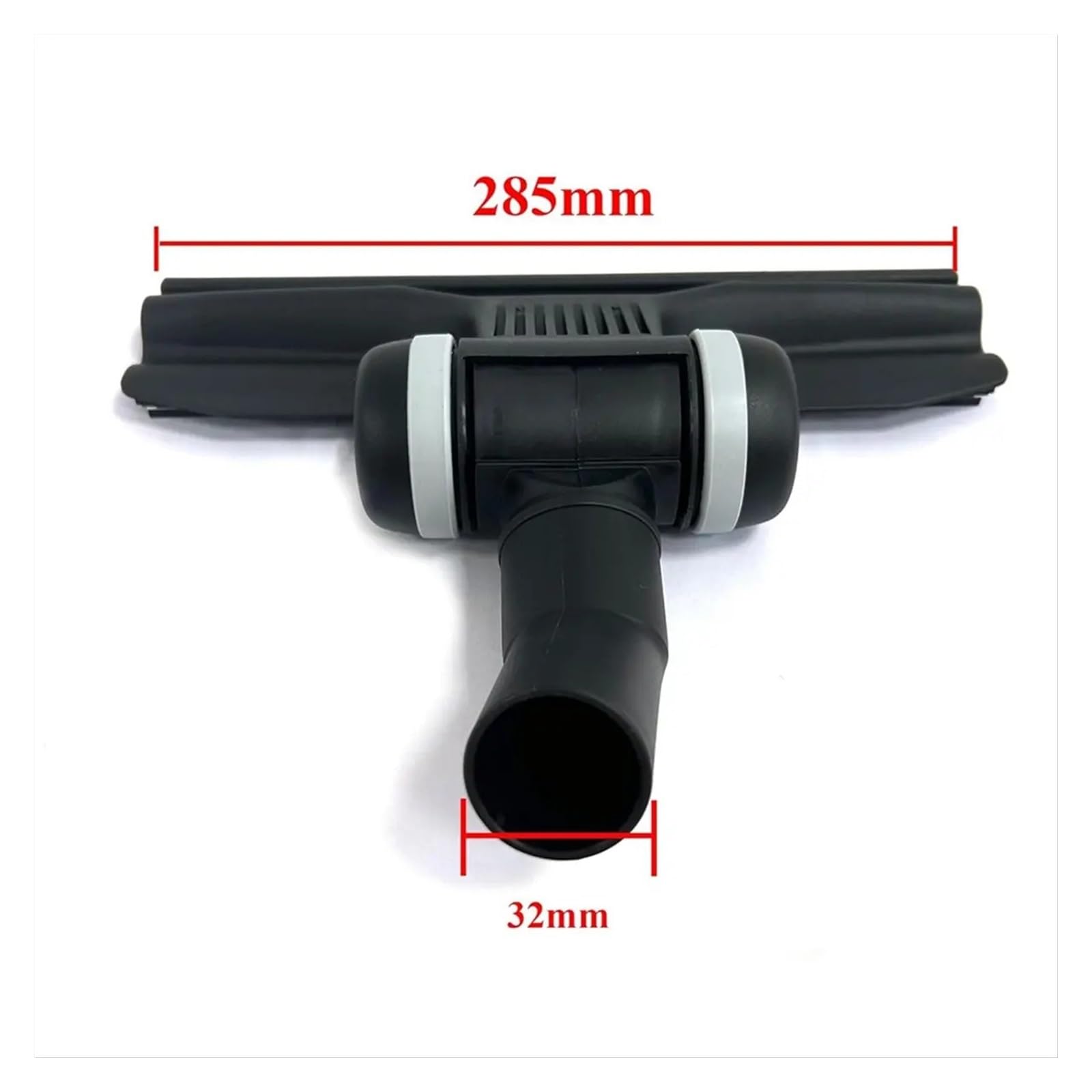 Brosse De Remplacement 1 1/4 "32mm, Tête D'aspirateur Universelle Ultra-fine Avec Suceur Plat À Roue, Nettoyage En Profondeur