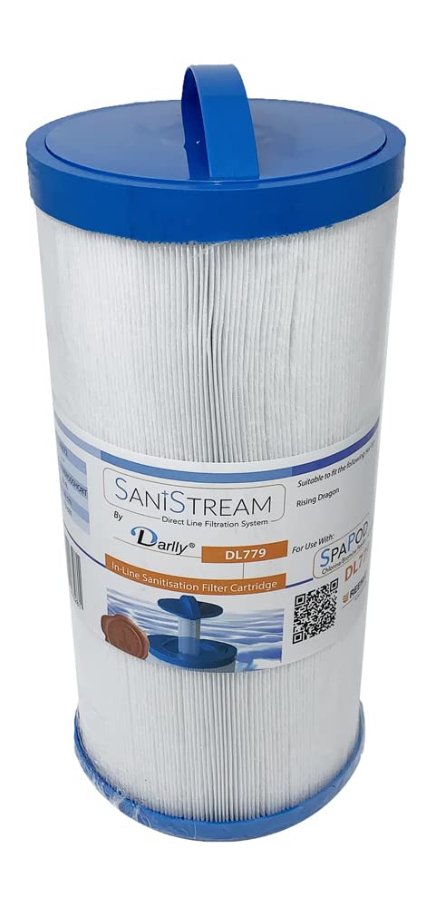 SaniStream DL757 Direct Line Spa Hot Tub Filter 4CH 949 Slow Release for Tablets