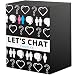 Lets Chat - 150 Pack Fun and Romantic Card Game - Couples Conversation Starter Cards